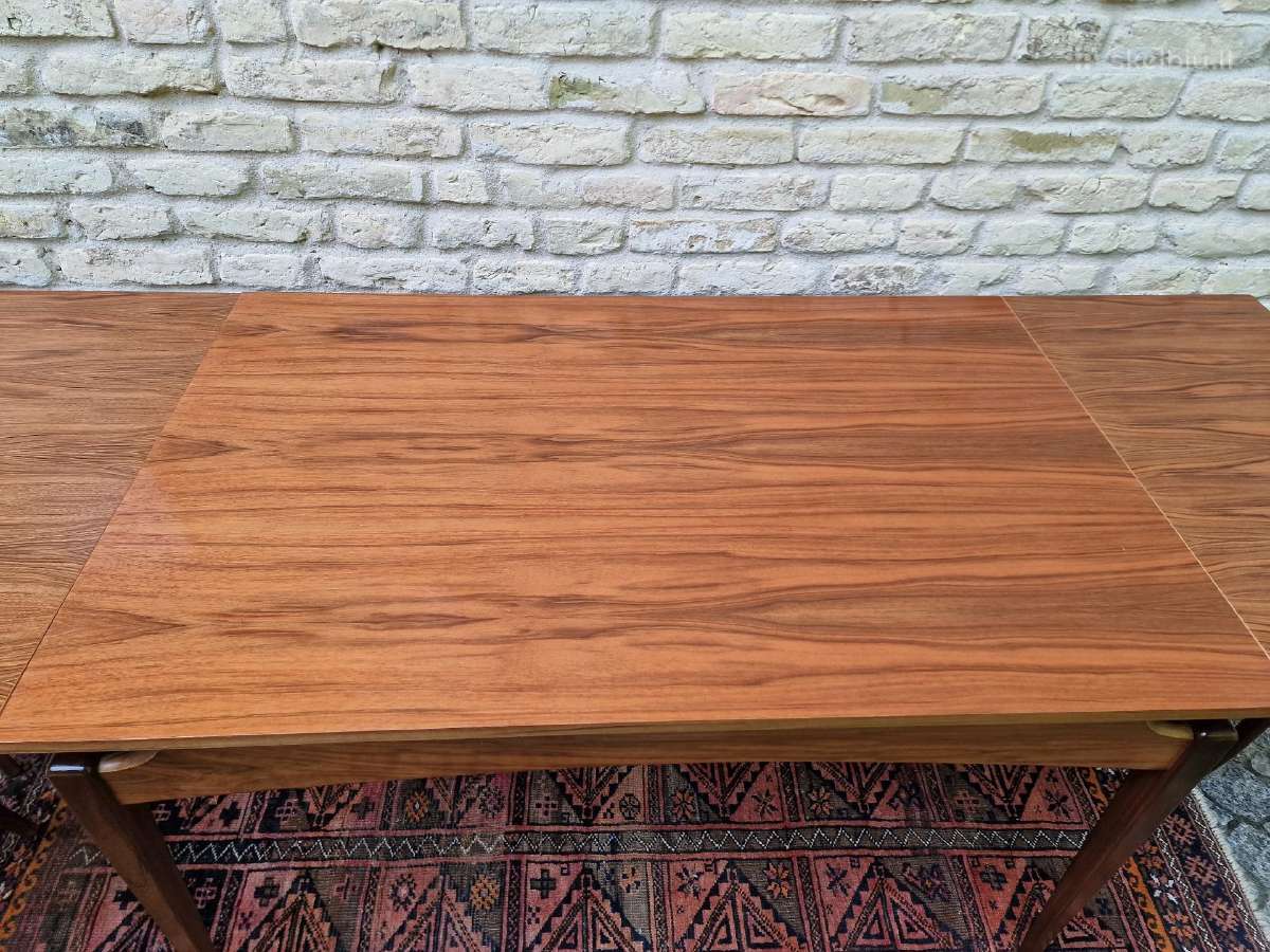 Vintažinis mid century valgomojo stalas - nuotraukos Nr. 9