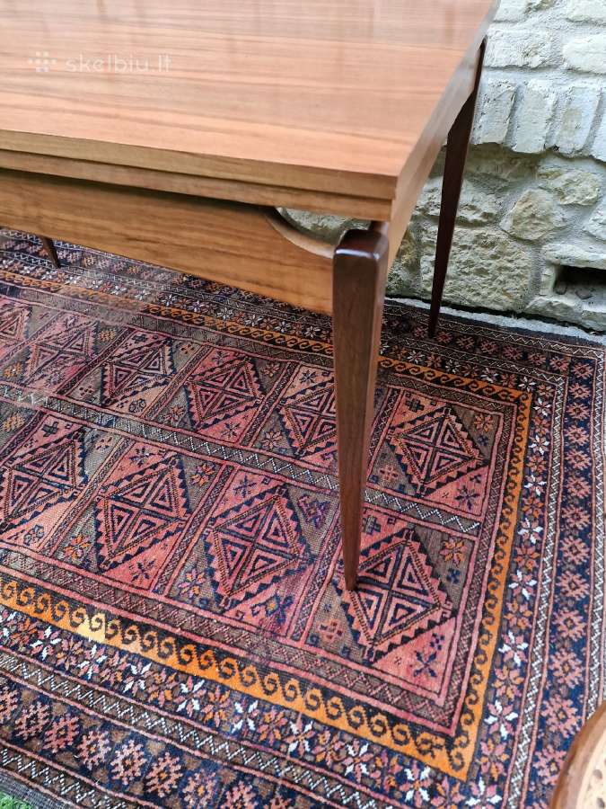 Vintažinis mid century valgomojo stalas - nuotraukos Nr. 20