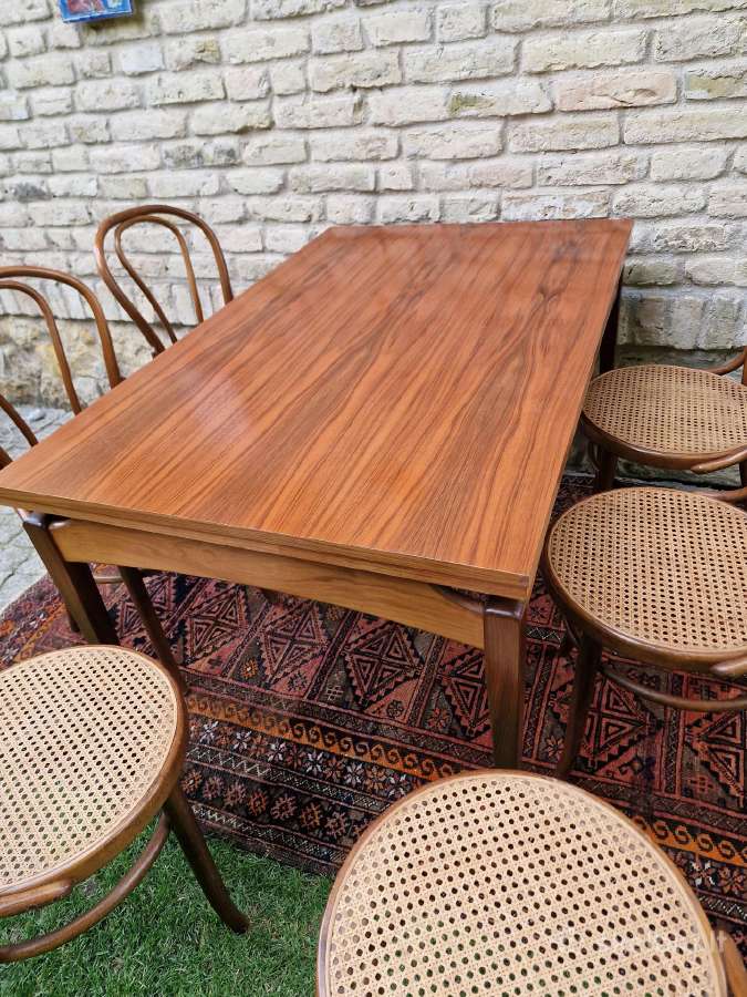 Vintažinis mid century valgomojo stalas - nuotraukos Nr. 29
