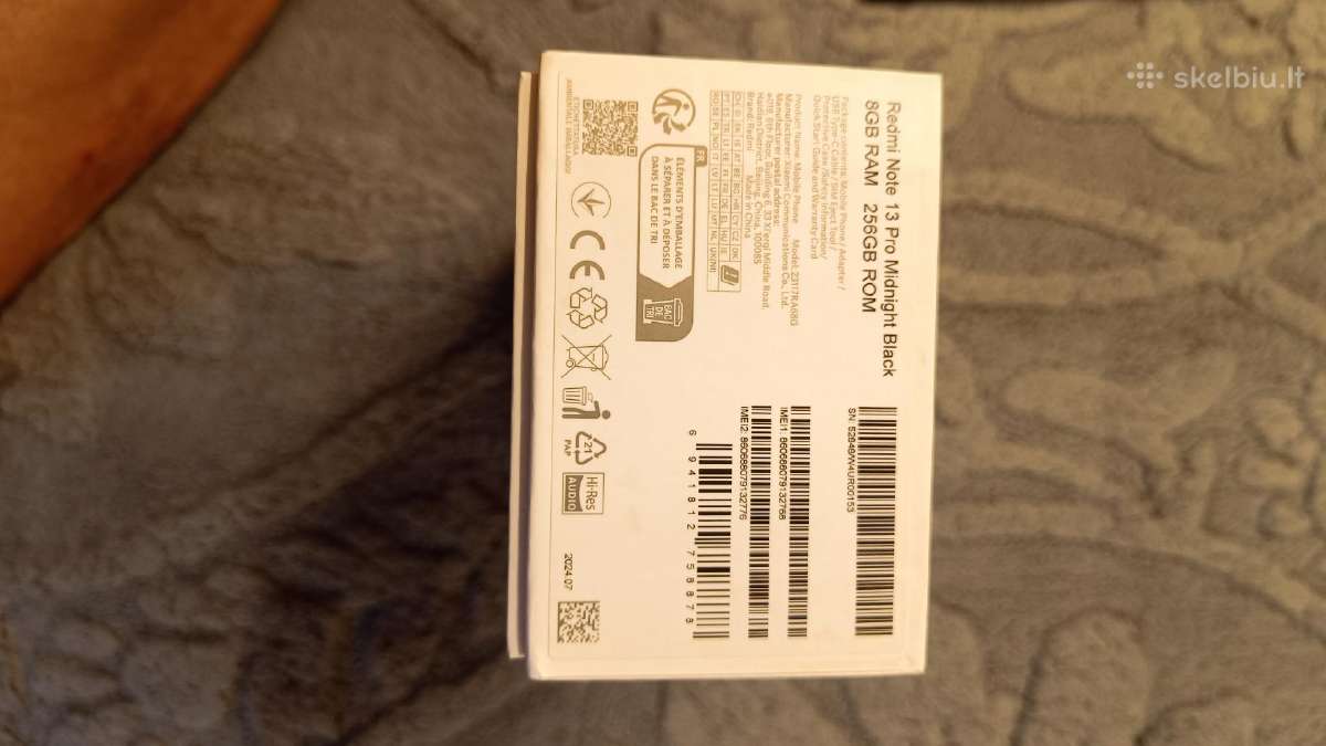 Xiaomi Redmi Note13 pro - nuotraukos Nr. 3