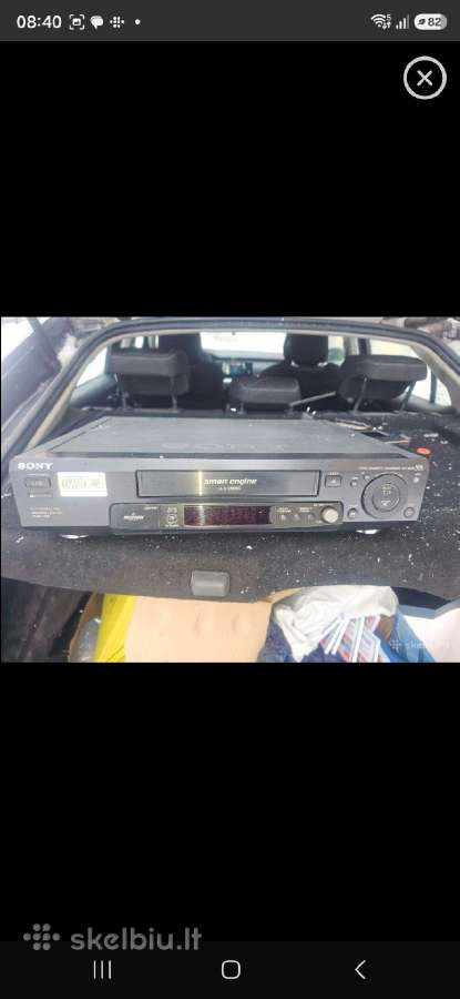 Sharp Dv-rw260 kombinuotas, ir Sony vhs - nuotraukos Nr. 7