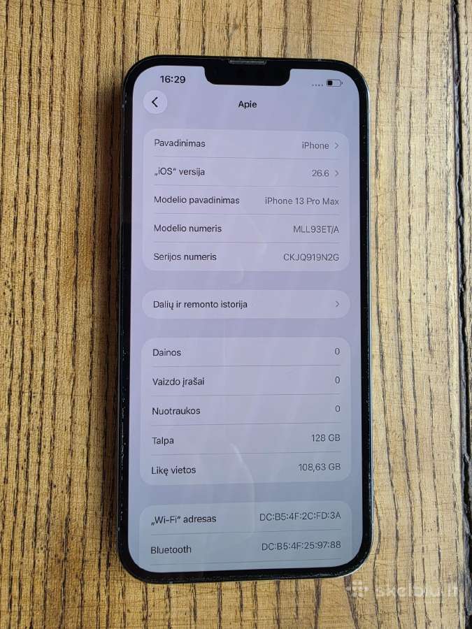 iPhone 13 Pro Max - nuotraukos Nr. 3