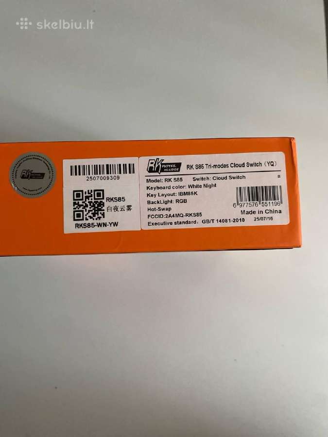 New keyboard Royal Kludge S85 - nuotraukos Nr. 5