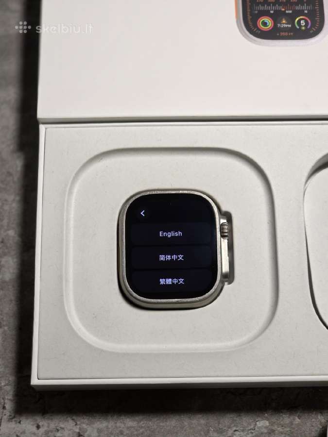 Apple watch ultra 2 Lte/esim/GPS - nuotraukos Nr. 5