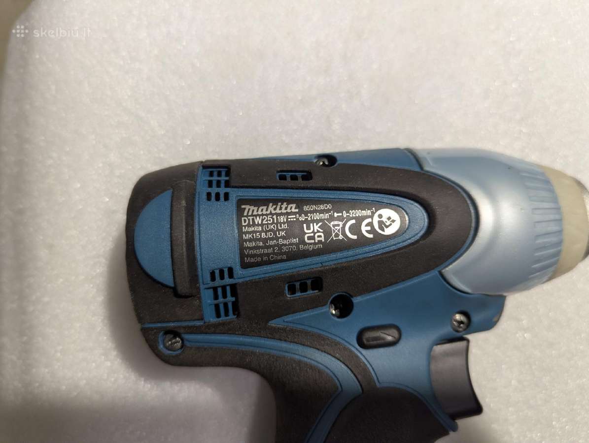 Makita Dtw251 - nuotraukos Nr. 3