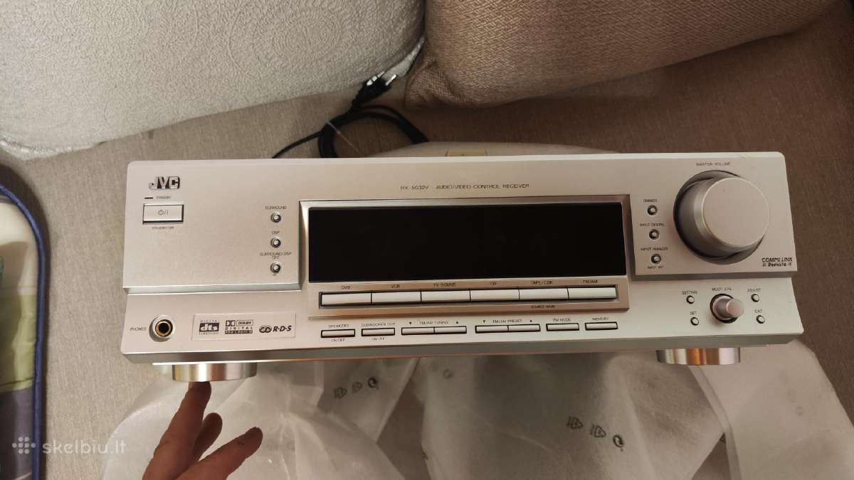 Vintažinis Blaupunkt stiprintuvas ir JVC Rx-5032v - nuotraukos Nr. 9