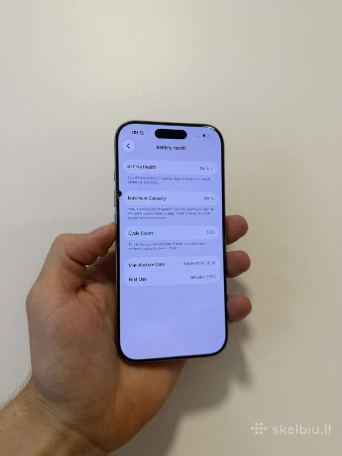 iPhone 16 Pro 256 - nuotraukos Nr. 2
