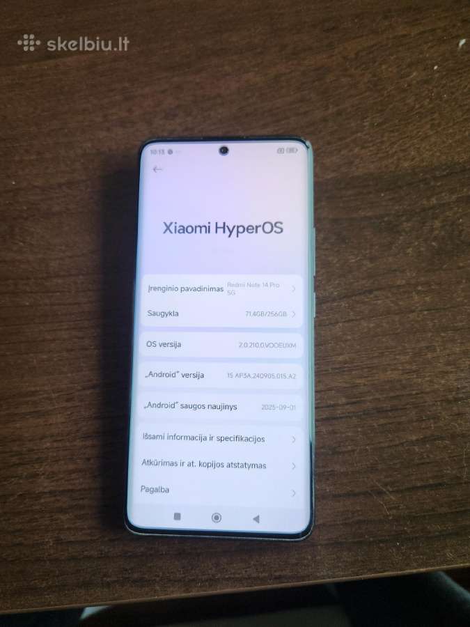 Xiaomi Redmi Note 14 Pro 5G - nuotraukos Nr. 3