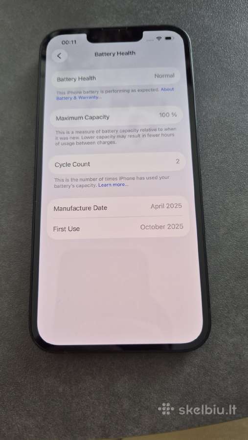 iPhone 16e - nuotraukos Nr. 6