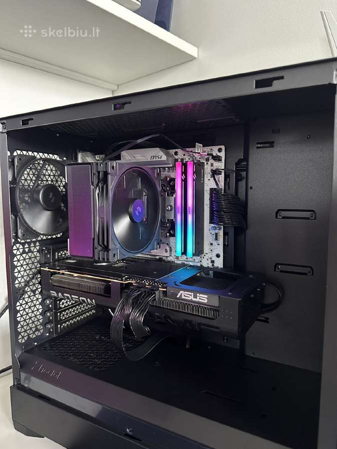5 9600x 9070 16 GB B850m Ddr5 32 GB Kompiuteris - nuotraukos Nr. 2