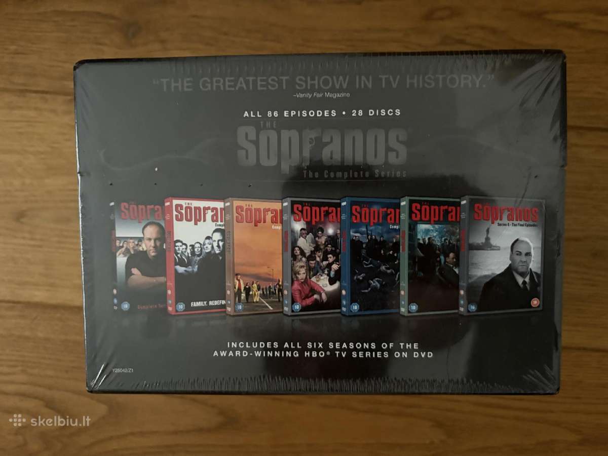 The Sopranos The Complete Series blu-ray naujas - nuotraukos Nr. 3