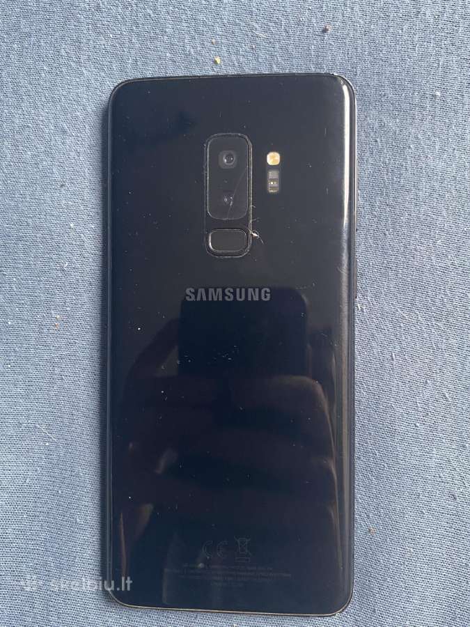 Samsung Galaxy S9+ (S9 Plus) Juodas, 64gb - nuotraukos Nr. 3