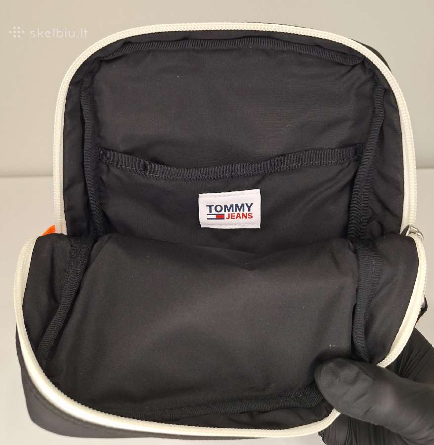 Tommy Jeans juoda rankinė per petį nauja - nuotraukos Nr. 4
