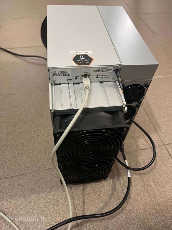 Antminer S19k Pro 110h naudotas - nuotraukos Nr. 3