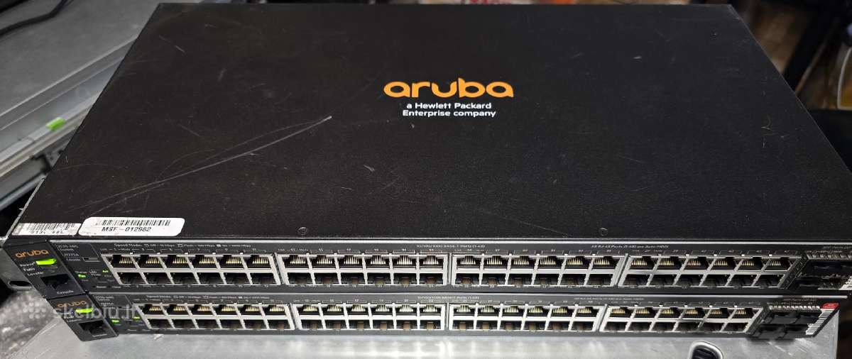 Hp Procurve 1810g-24 Aruba 3com Cisco 40gbe ir kt. - nuotraukos Nr. 10
