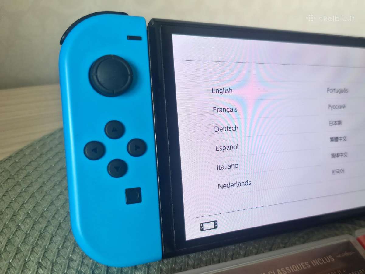 Nintendo switch oled su priedais - nuotraukos Nr. 4