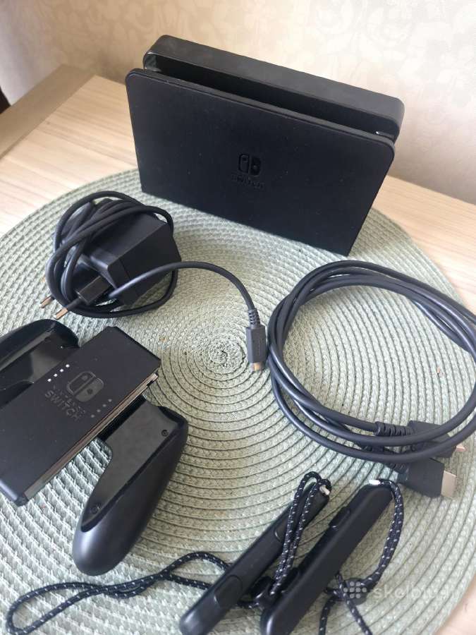 Nintendo switch oled su priedais - nuotraukos Nr. 7
