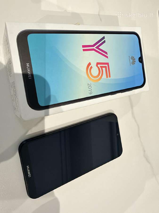 Huawei Y5 2019 2/16 GB, Dual Sim, ideali būklė - nuotraukos Nr. 3