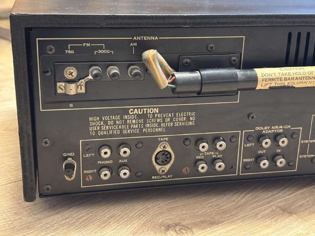 Vintažinis Sansui 5050 imtuvas - nuotraukos Nr. 6
