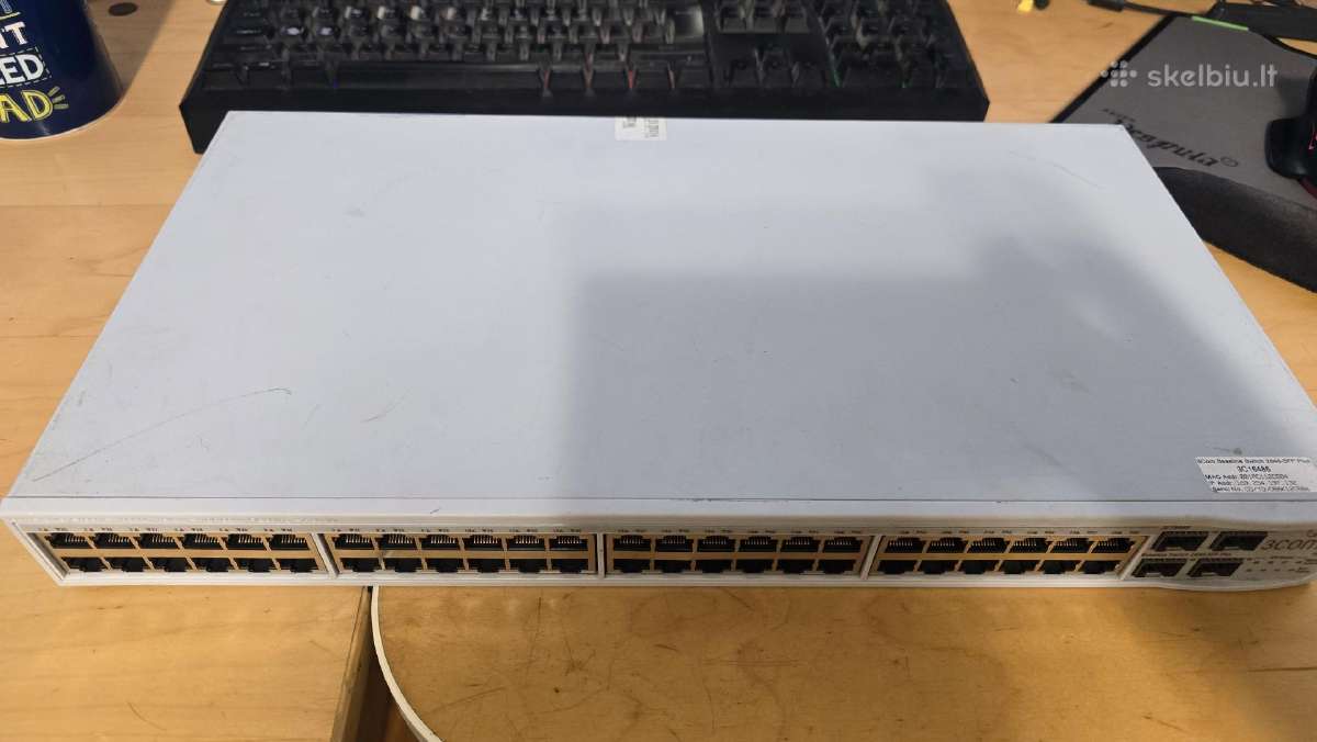 Hp Procurve 1810g-24 Aruba 3com Cisco 40gbe ir kt. - nuotraukos Nr. 14