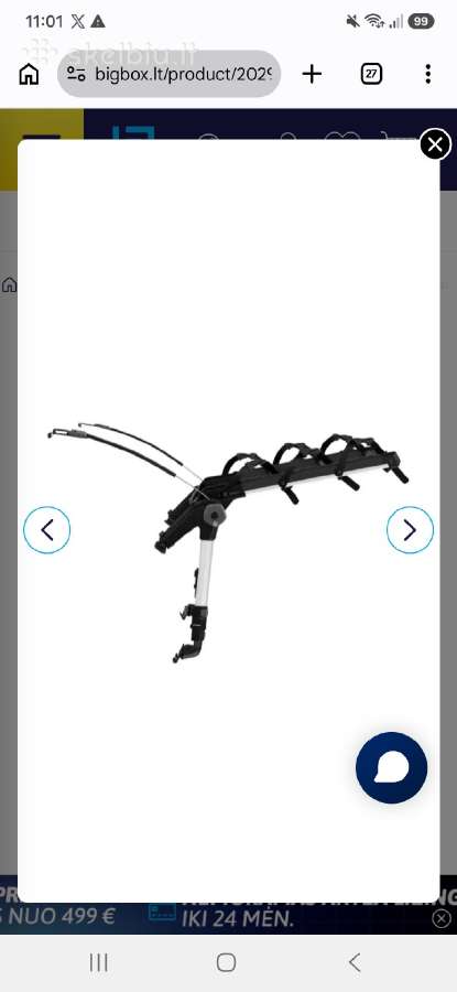 Thule Outway Hanging 3 - nuotraukos Nr. 5