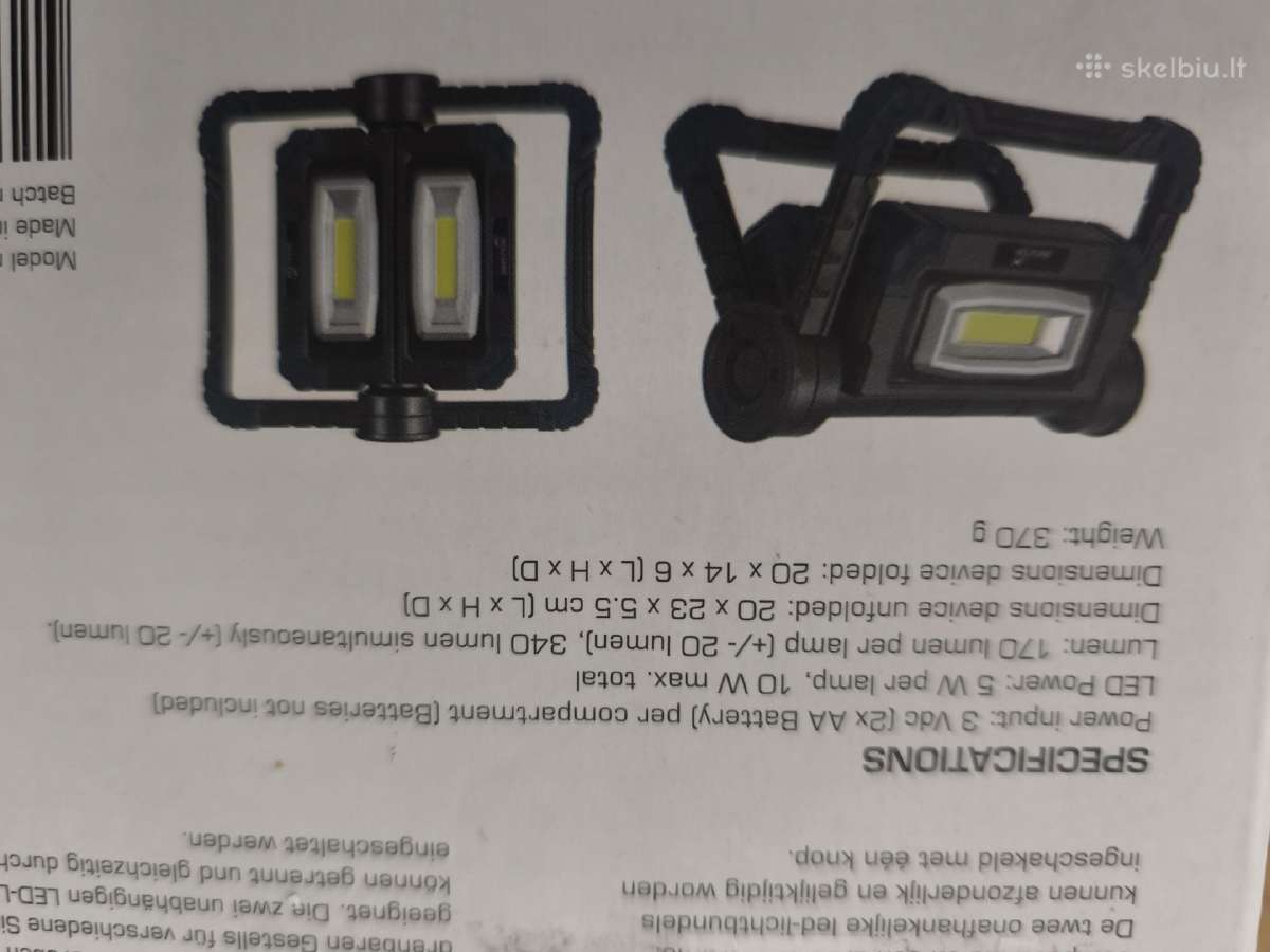 LED darbo šviestuvas - nuotraukos Nr. 2