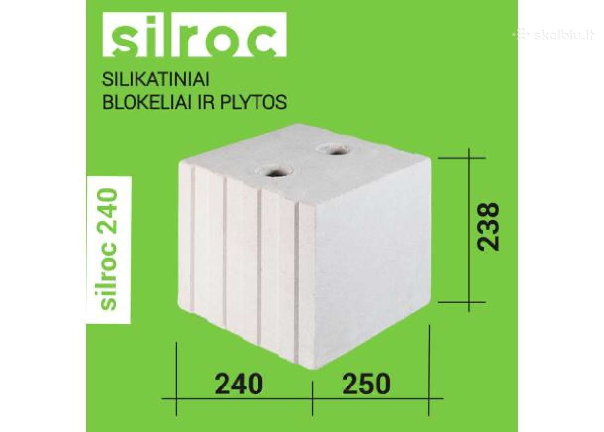 Silroc 240mm 36vnt. - nuotraukos Nr. 2
