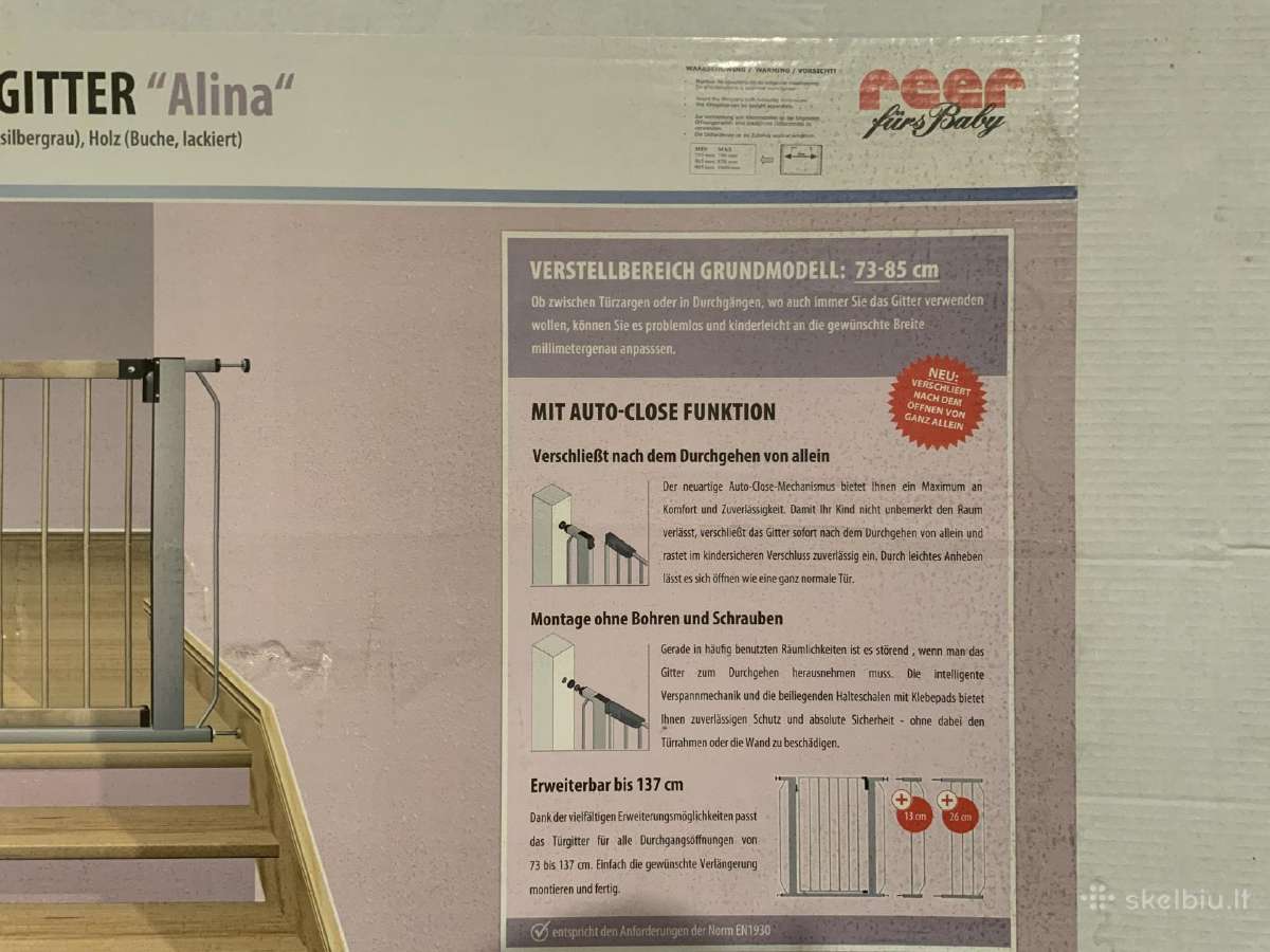 Mediniai Reer apsauginiai varteliai 73-85cm pločio - nuotraukos Nr. 4