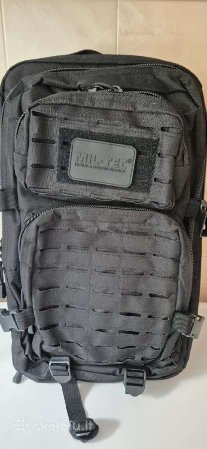 Unisex juoda Mil Tec kuprinė - nuotraukos Nr. 12