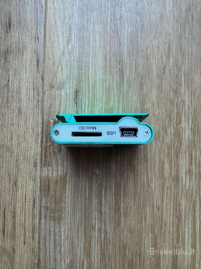 Mini Clip Mp3 Grotuvas Žalias - nuotraukos Nr. 2