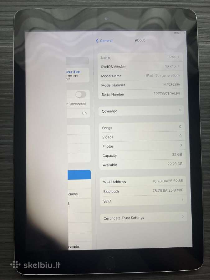 iPad (5th generation) - nuotraukos Nr. 3