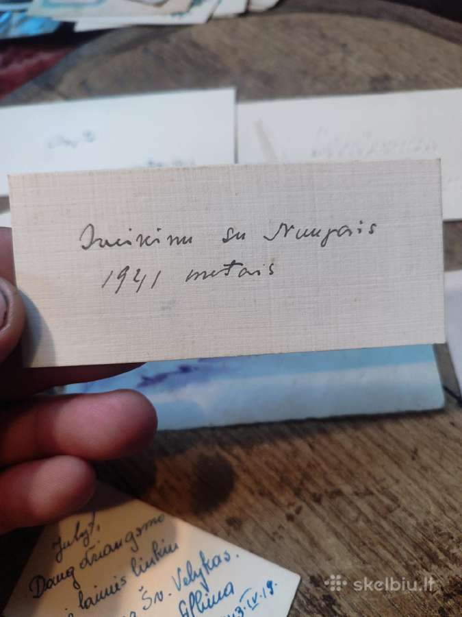 Tarpukario ir karo metu sveikinimų atvirutės - nuotraukos Nr. 4