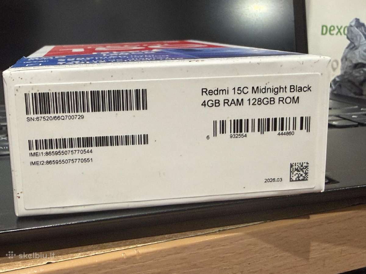 Xiaomi redmi 15c 128gb (neišpakuotas) - nuotraukos Nr. 3