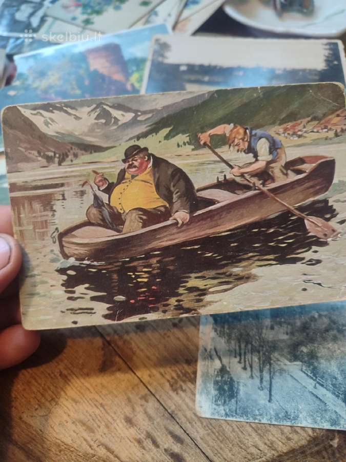 Tarpukario laikotarpio 9 atvirutės - nuotraukos Nr. 5
