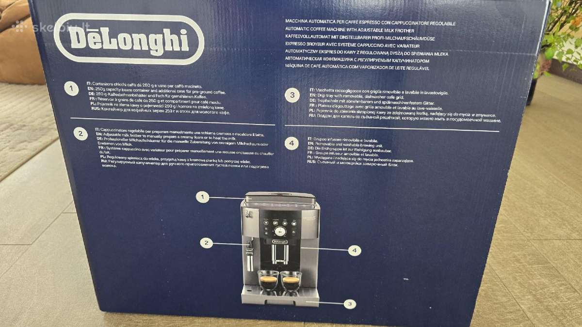 Naujas Delonghi Magnifica S smart kavos aparatas - nuotraukos Nr. 2