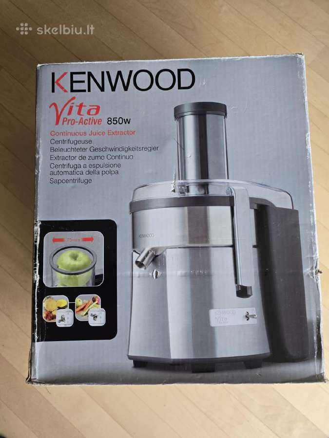 Kenwood sulčiaspaudė pro-active 850w - nuotraukos Nr. 2