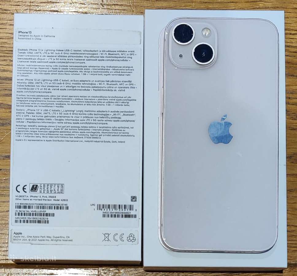 iPhone 13, 256gb, Pink, Klaipėda - nuotraukos Nr. 4