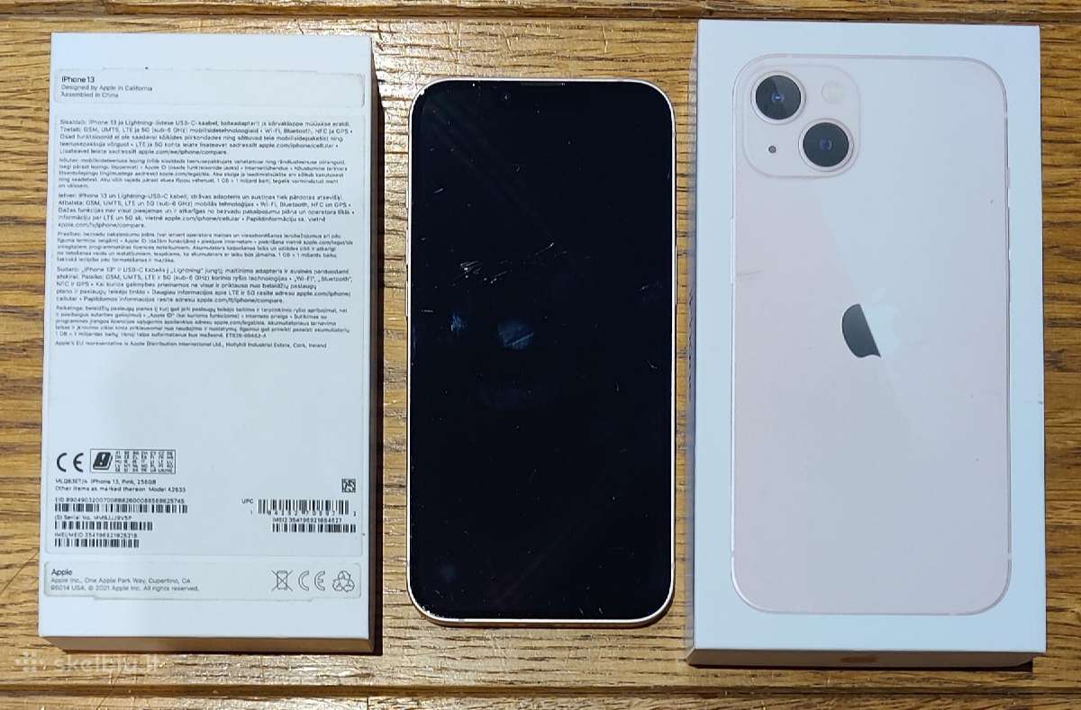 iPhone 13, 256gb, Pink, Klaipėda - nuotraukos Nr. 5