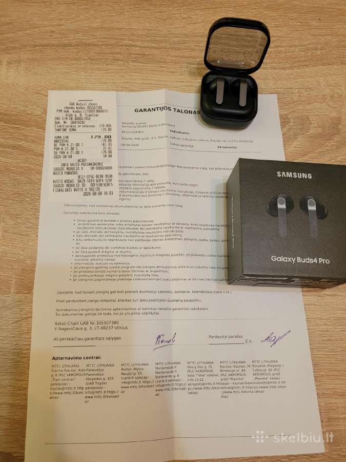 Samsung Buds4 Pro - nuotraukos Nr. 2