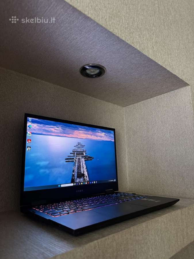 Hp Omen 15 Qhd 165hz / Ryzen 7 5800h / Rtx 3060 - nuotraukos Nr. 2