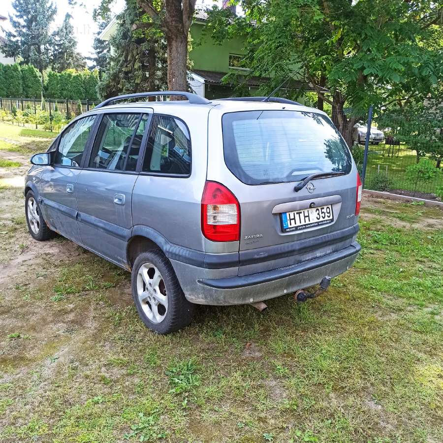 Opel zafira 2003 2.0 74kw T.a iki 2027-08 - nuotraukos Nr. 2