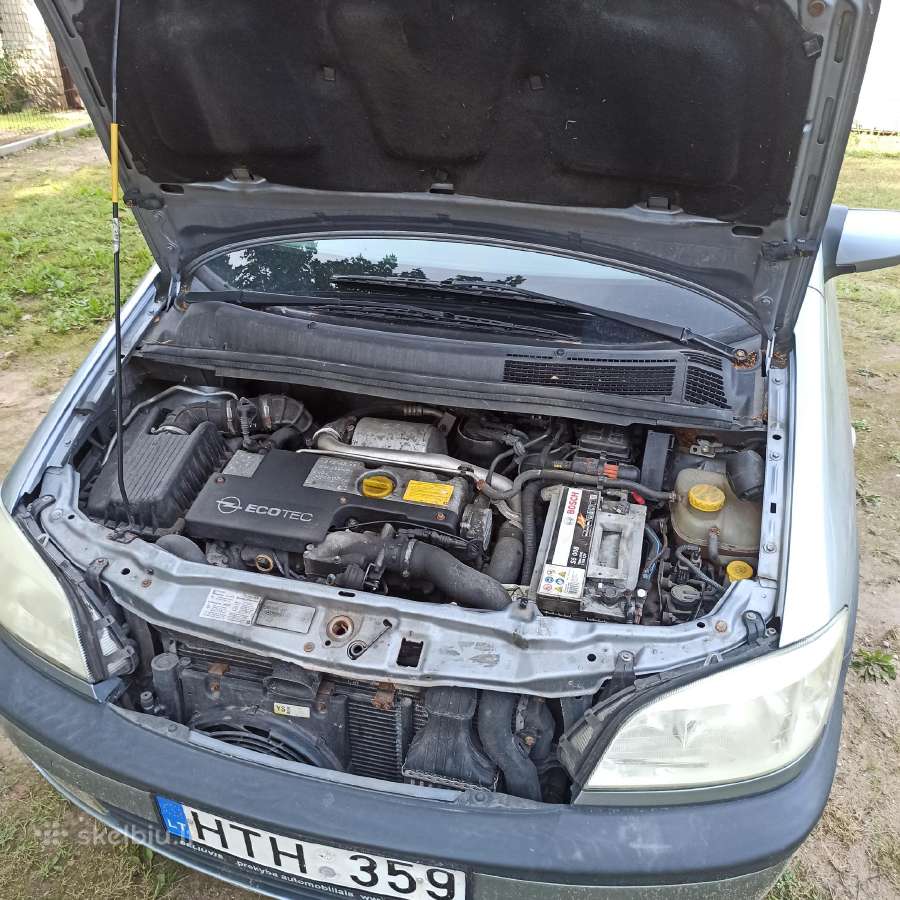 Opel zafira 2003 2.0 74kw T.a iki 2027-08 - nuotraukos Nr. 3