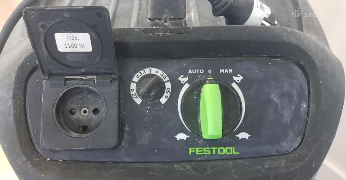 Festool SRM 45 M klasė su automatiniu nupurtymu - nuotraukos Nr. 3