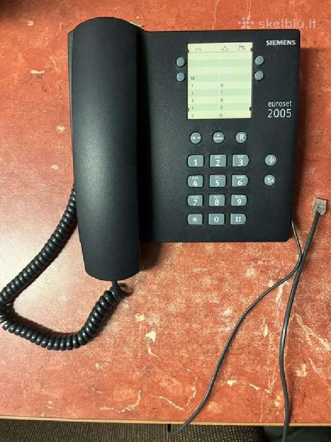 Laidinis telefonas Siemens Euroset 2005 - nuotraukos Nr. 2