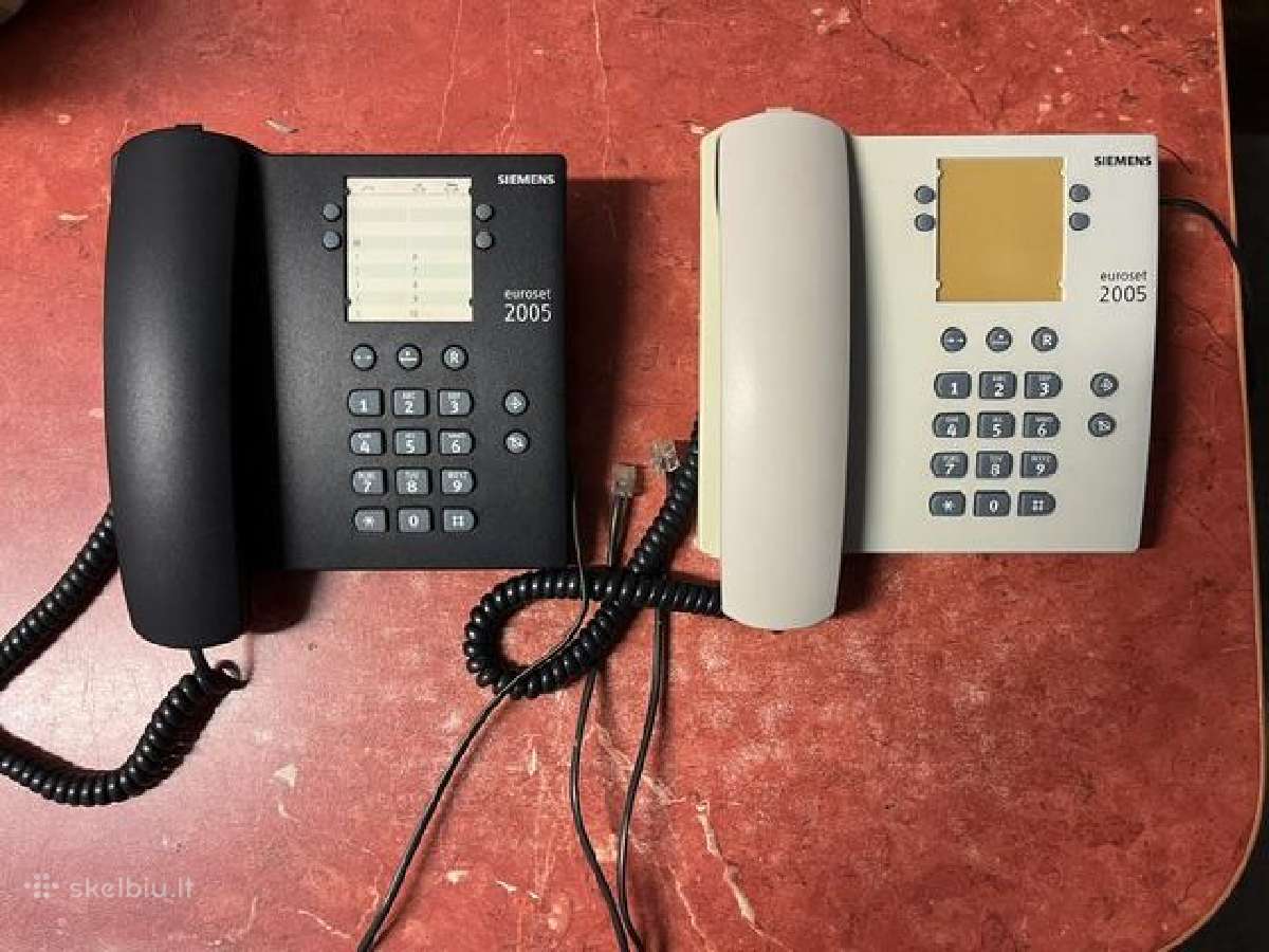 Laidinis telefonas Siemens Euroset 2005 - nuotraukos Nr. 3