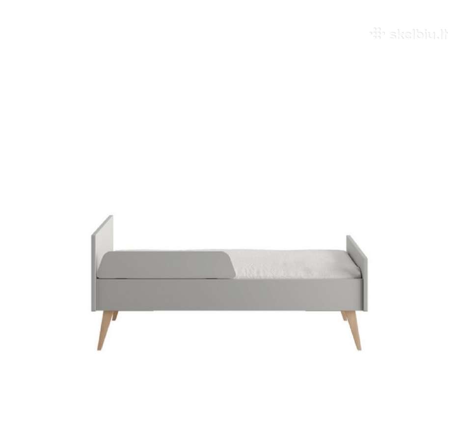 Pinio Swing Grey 14070 lovytė + čiužinys - nuotraukos Nr. 4