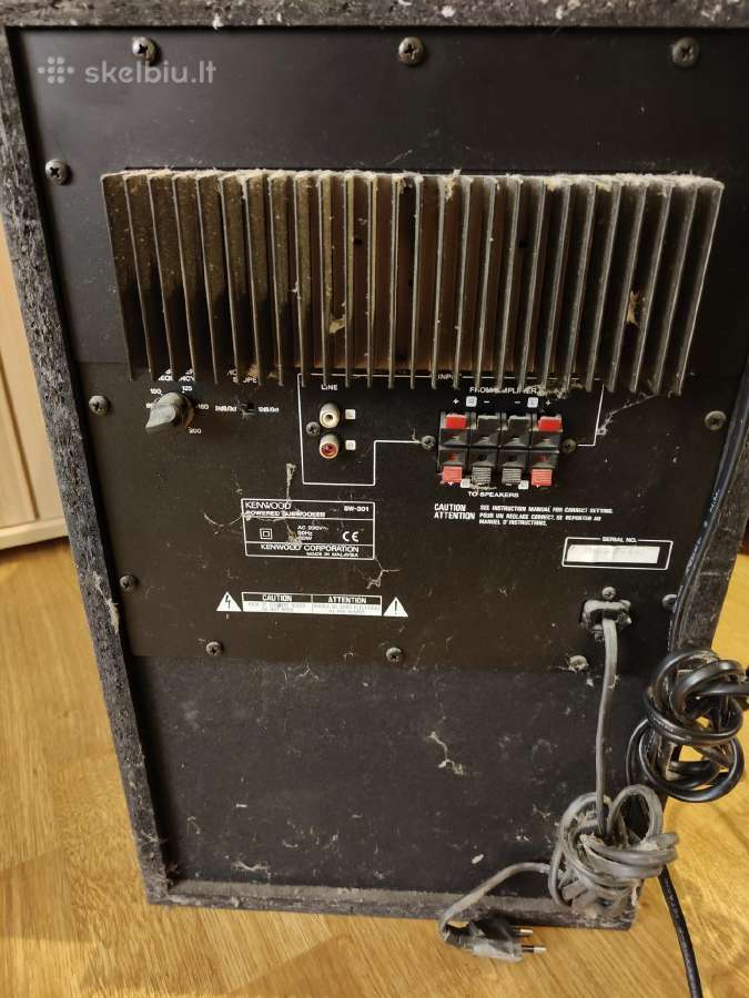 Kenwood Hi-fi Sistema - nuotraukos Nr. 6