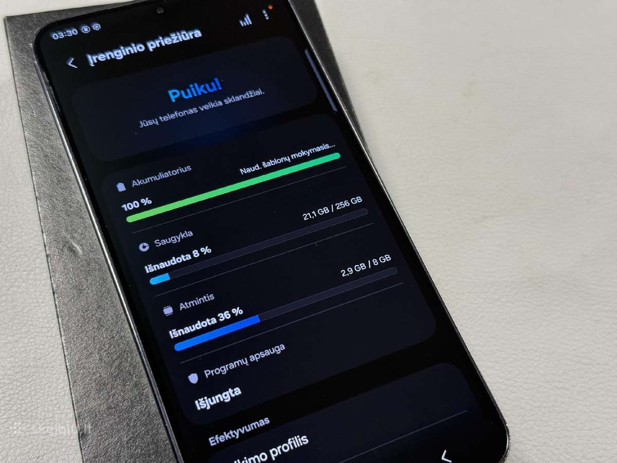 Samsung S23+ 256gb - nuotraukos Nr. 3