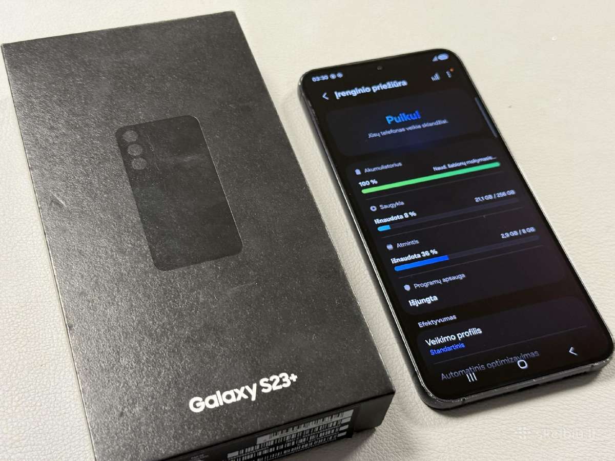 Samsung S23+ 256gb - nuotraukos Nr. 4