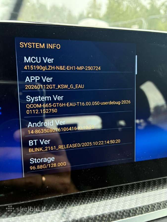 Android ekranas Bmw x3 g01 - nuotraukos Nr. 6